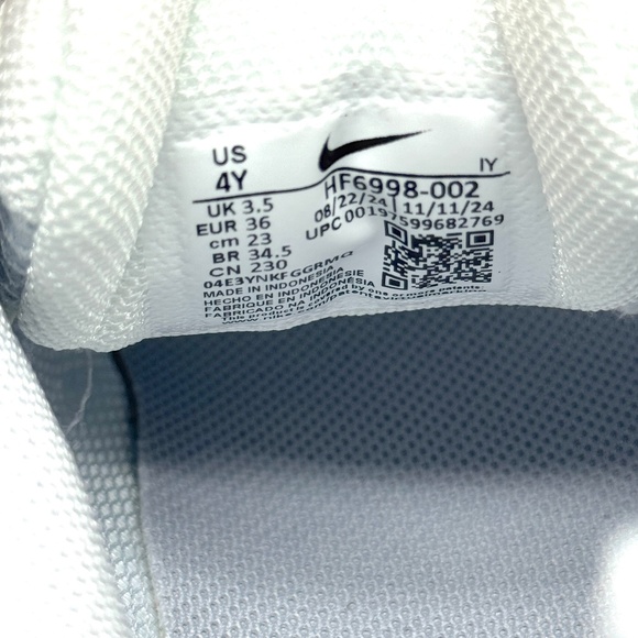 Nike Vomero 5 Platinum Metallic Shoes Sz 4Y / 5.5 W Gray White New HF6998-002 - Picture 5 of 11